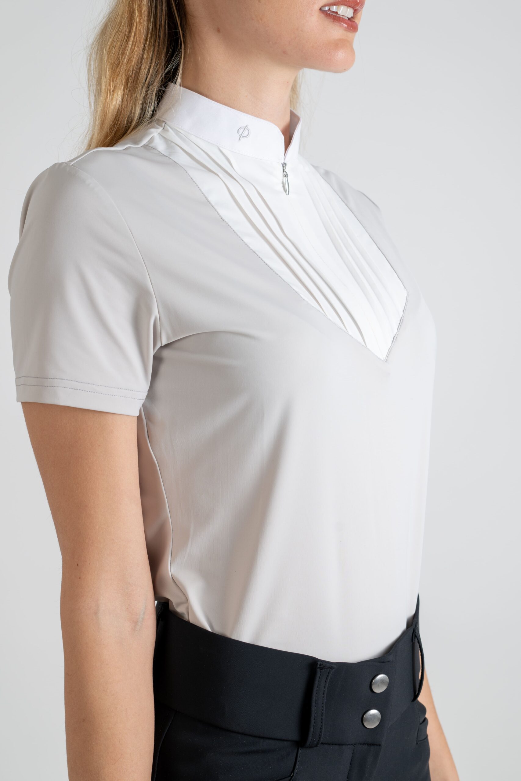 Camicia da competezione modello "Frenci" - Light grey