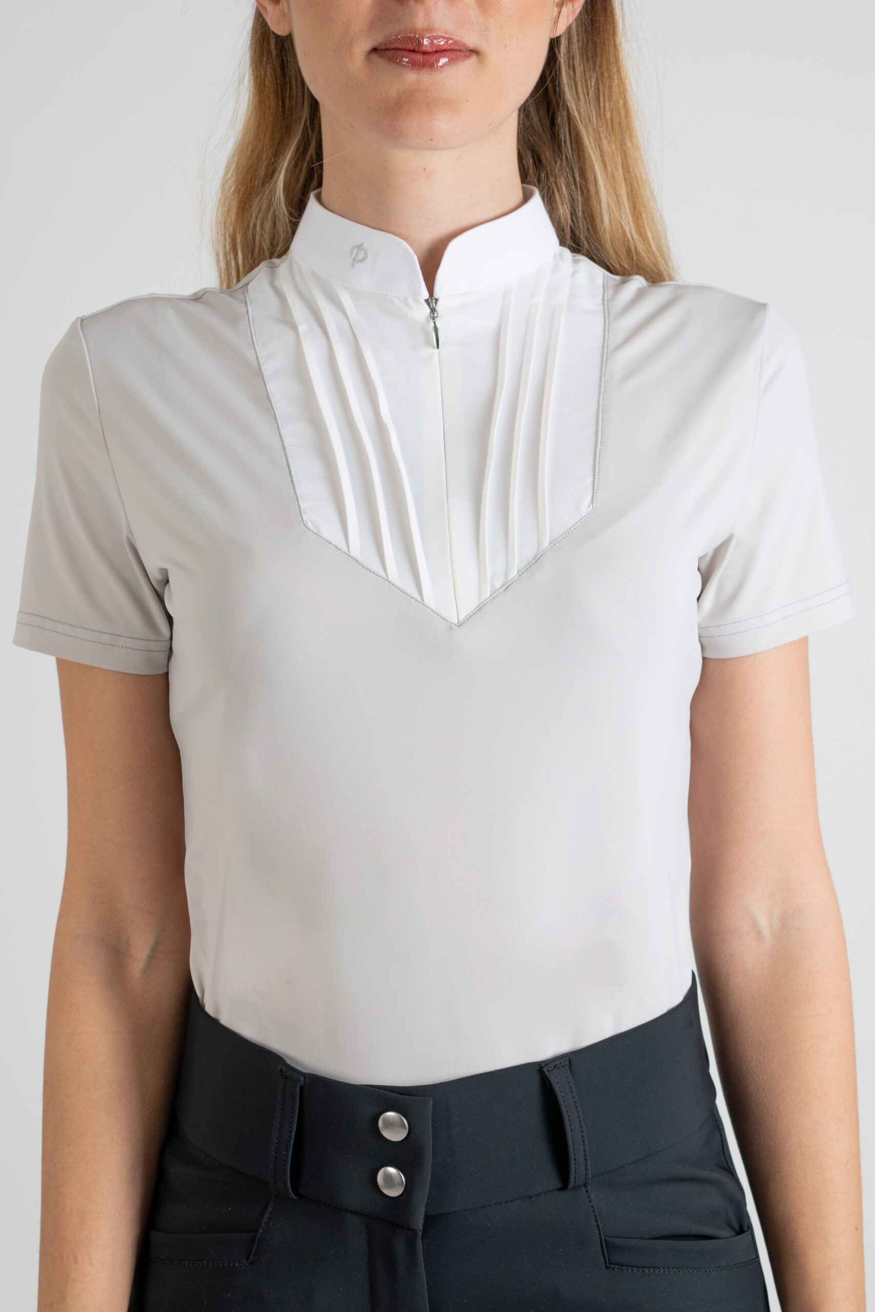 Camicia da competezione modello "Frenci" - Light grey