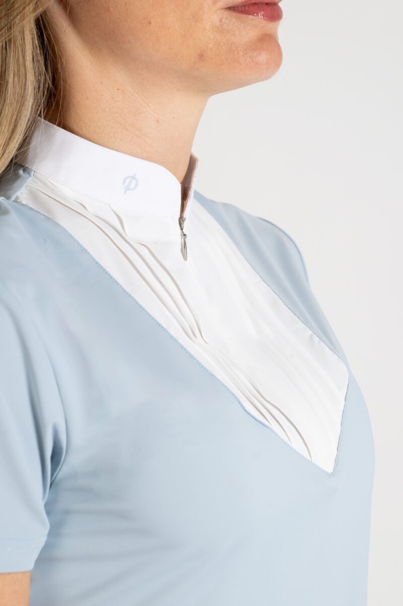 Camicia da competizione modello "Frenci" - Celeste