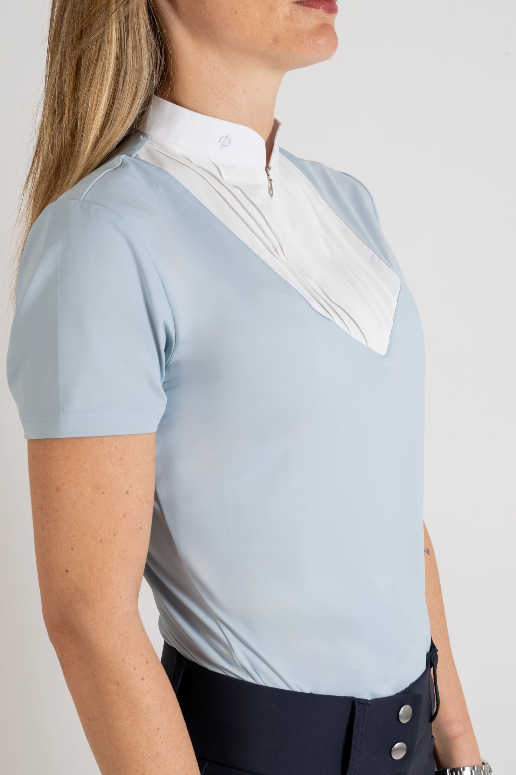 Camicia da competizione modello "Frenci" - Celeste