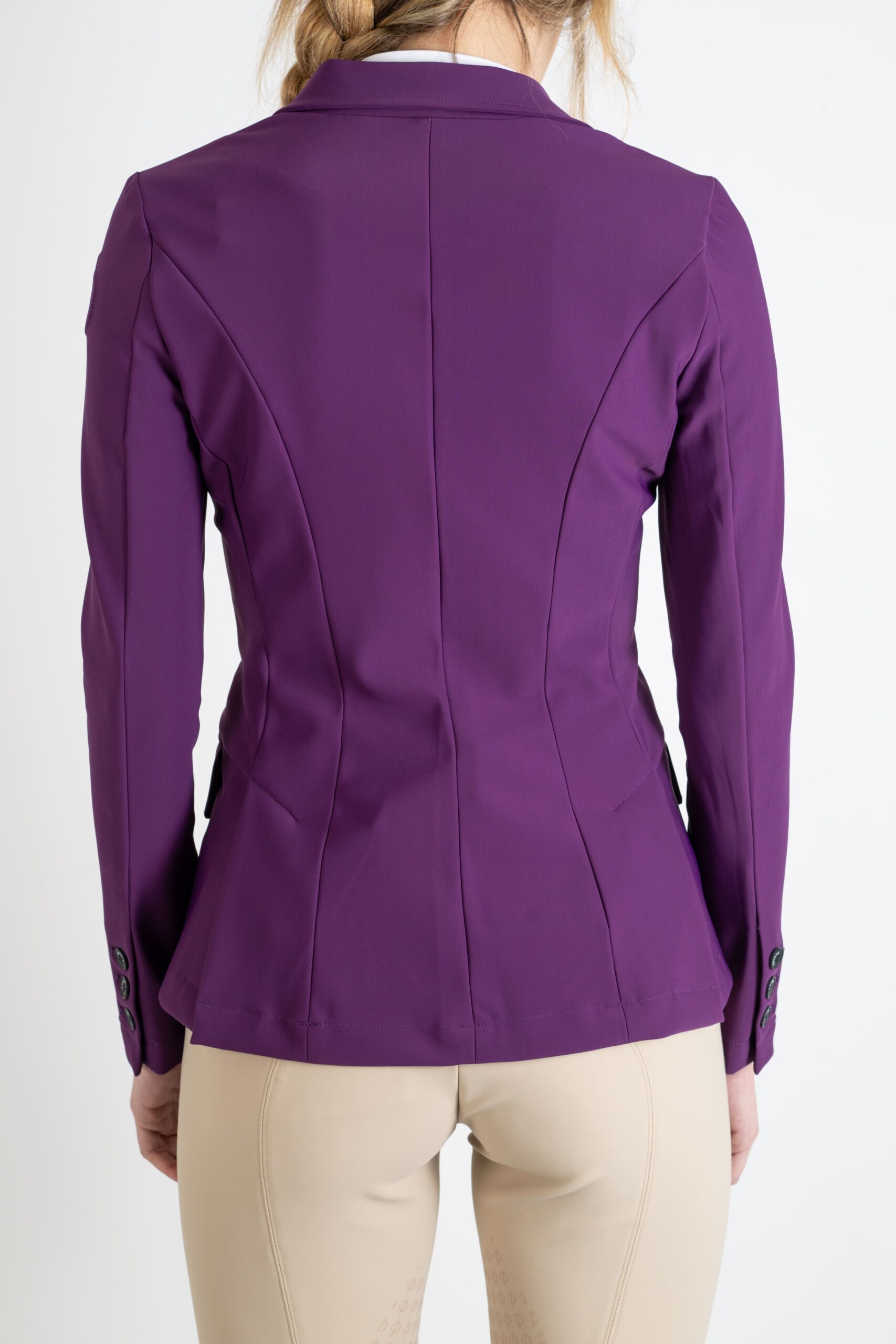 Giacca da competizione modello "Betta" - Dark purple