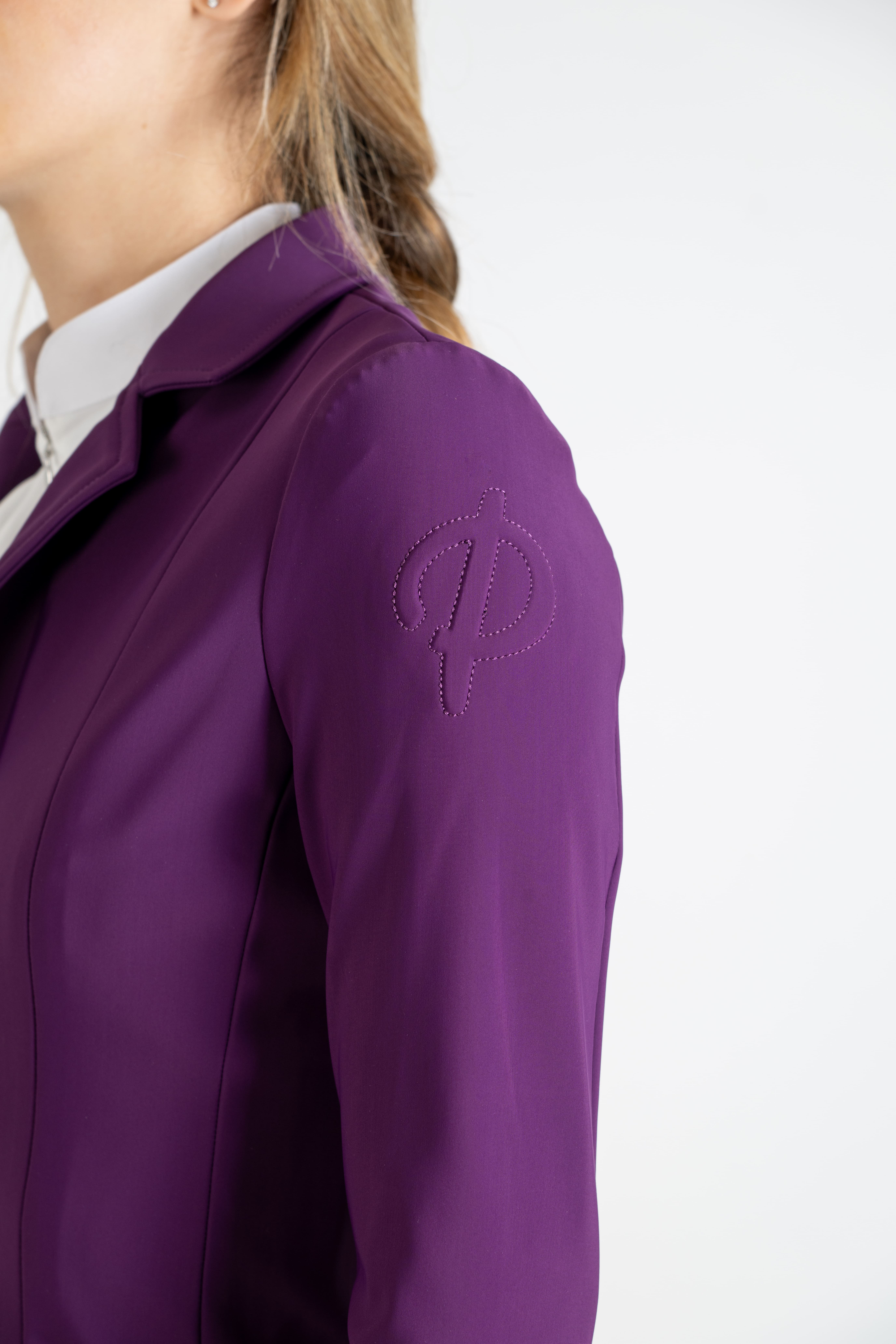 Giacca da competizione modello "Betta" - Dark purple