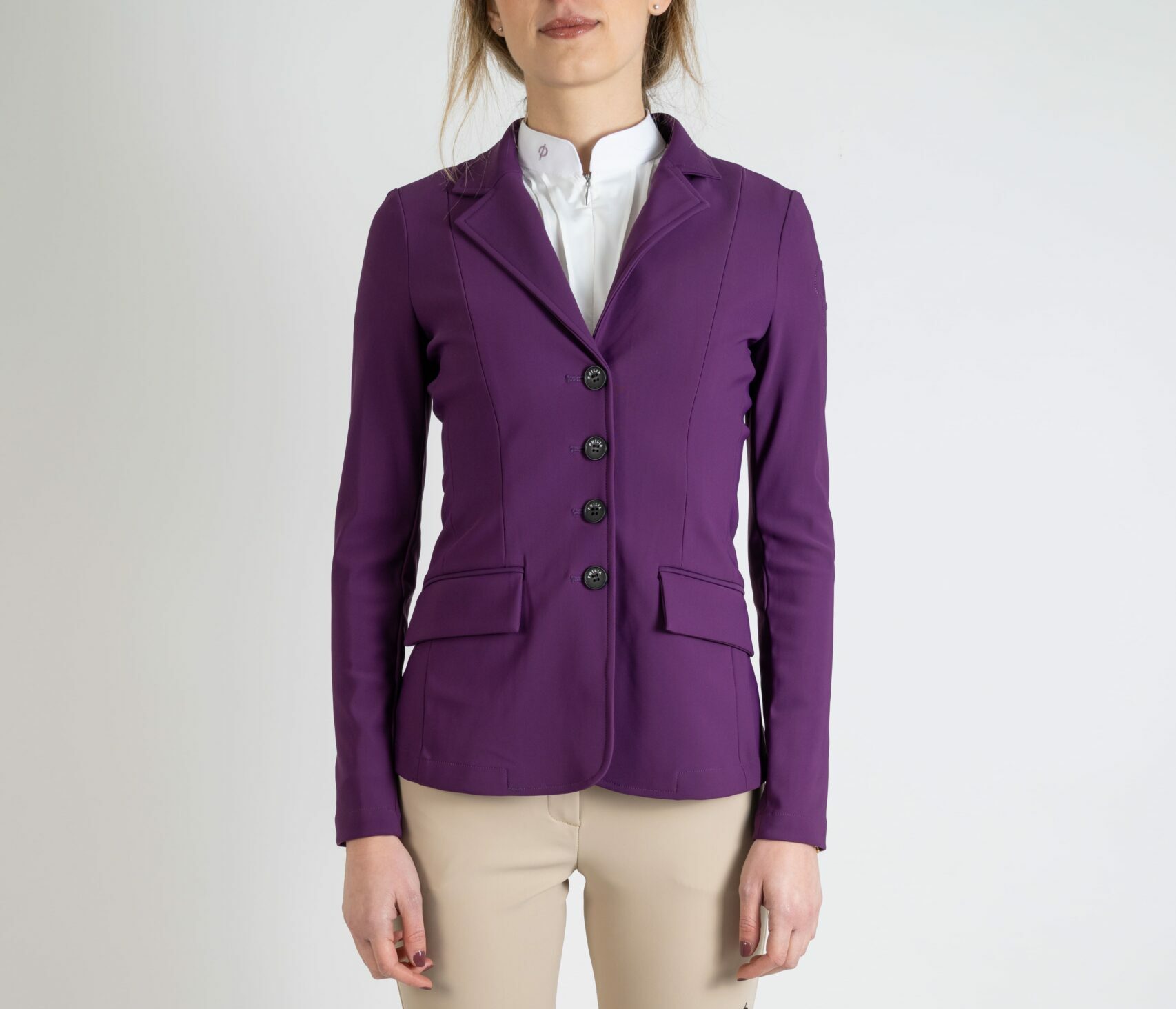 Giacca da competizione modello "Betta" - Dark purple