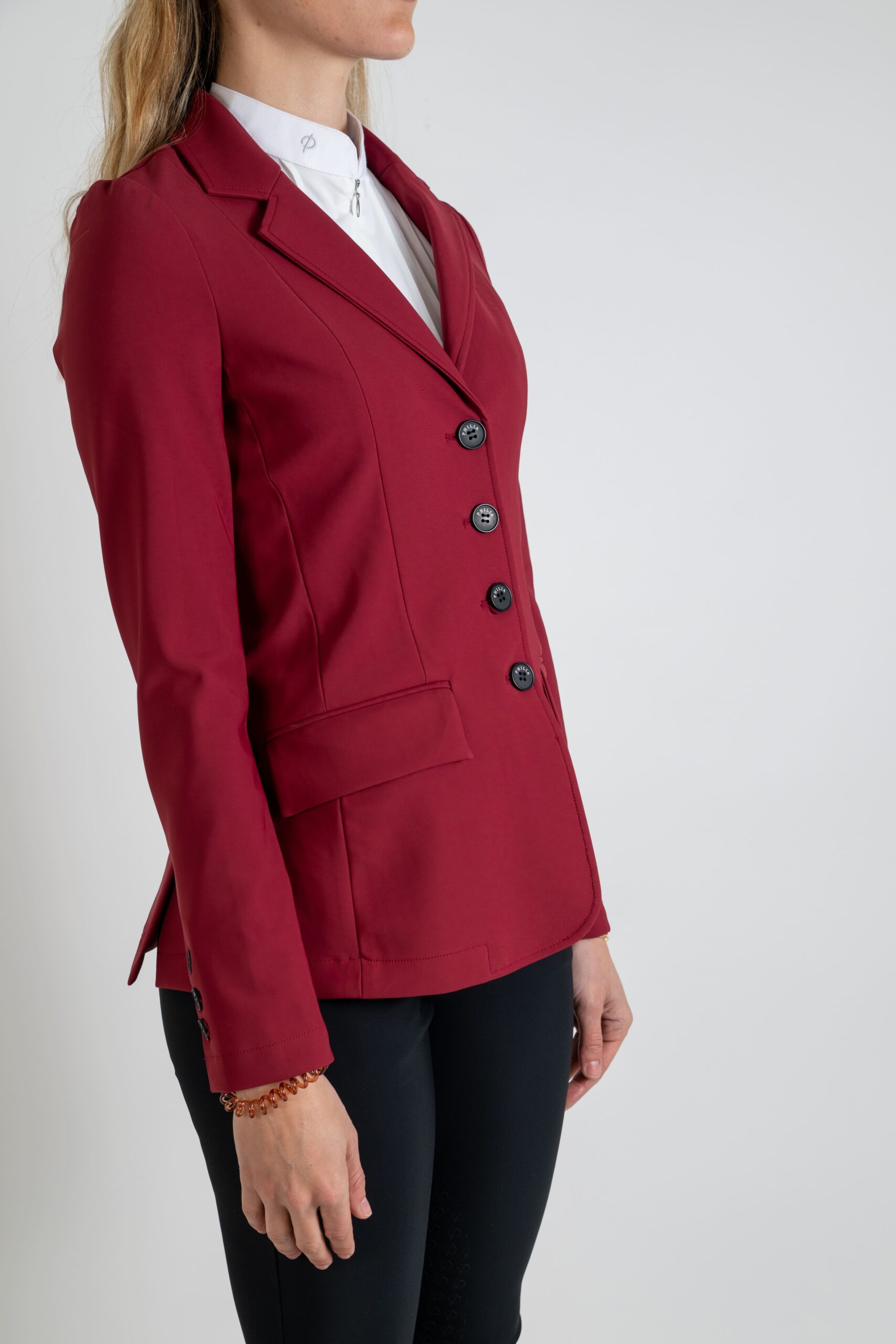 Giacca da competizione modello "Betta" - Bordeaux